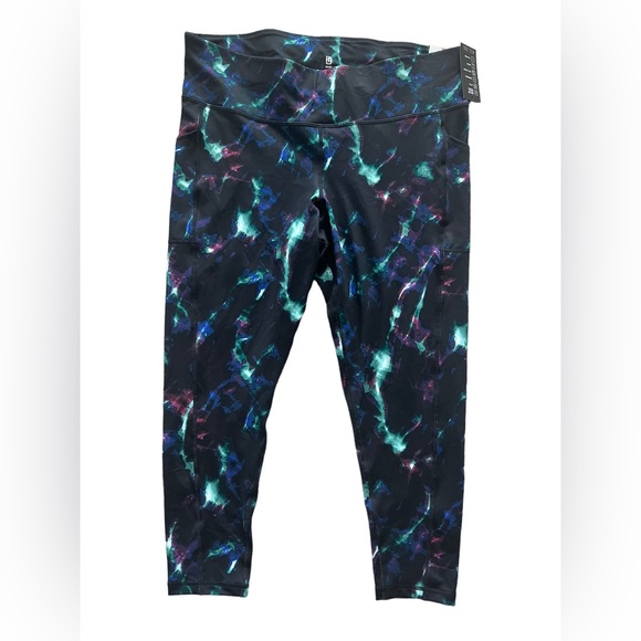 ID Ideology Celestial Sky 7/8 Leggings, Cropped Plus Size 1X New w/Tag - Picture 6 of 12